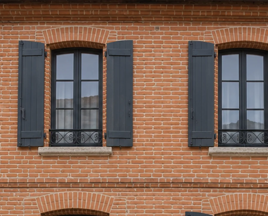 Détail des briques et des joints