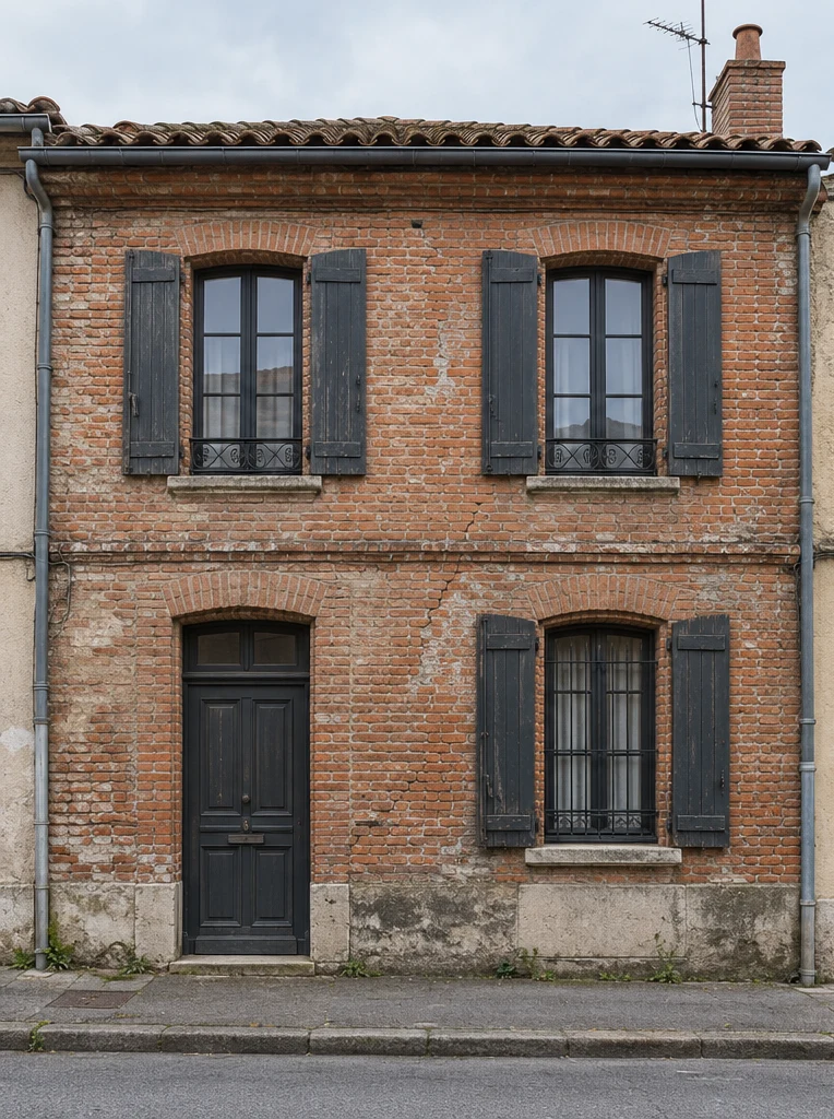 Façade avant restauration
